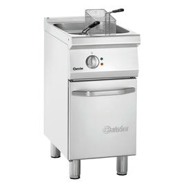 floor standing electric fryer | 1 basin 2 baskets 15 ltr | 400 volts 15 kW product photo