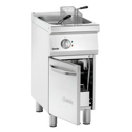 floor standing electric fryer | 1 basin 2 baskets 15 ltr | 400 volts 15 kW product photo  S