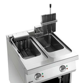 floor standing electric fryer 700-E2110 | 2 basins 2 baskets product photo  S