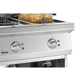 floor standing electric fryer 700-E2110 | 2 basins 2 baskets product photo  S