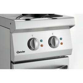 floor standing electric fryer | 2 basins 2 baskets 18 ltr | 400 volts 15 kW product photo  S