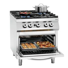 4 burner gas stove gastronorm 32.5 kW | oven product photo  S