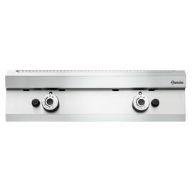 gas griddle plate OU grooved | floor model H 900 - 950 mm product photo  S