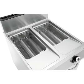 floor standing gas fryer | 2 basins 2 baskets 40 ltr | 230 volts 0.005 kW 36 kW (gas) product photo  S