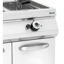 floor standing gas fryer | 2 basins 2 baskets 40 ltr | 230 volts 0.005 kW 36 kW (gas) product photo  S