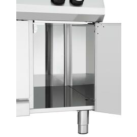6 zone electric stove gastronorm 400 volts 29.6 kW | oven | doored cabinet part product photo  S