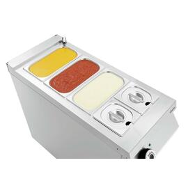 electric water bath 900 MASTER gastronorm  • 3500 watts | open base unit product photo  S