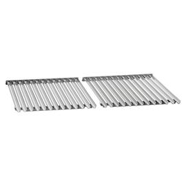 296473 V-Rost für Fleisch, Edelstahl, B 772 x T 615 x H 29 mm, Grillrost zweigeteilt: Breite je. 386 mm, Grillfläche: 750 x 505 mm, Gewicht: 5,2 kg product photo