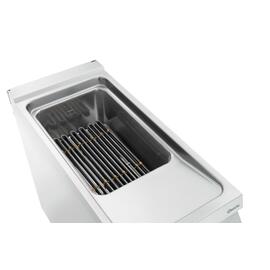 floor standing electric fryer | 1 basin 1 basket 20 ltr | 400 volts 17.4 kW product photo  S