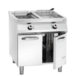 floor standing electric fryer | 2 basins 2 baskets 40 ltr | 400 volts 34.8 kW product photo  S