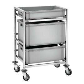 crate trolley ENK-3EB  | 3 shelves  L 720 mm  B 500 mm  H 965 mm product photo