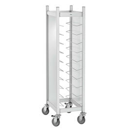 tray trolley AT1000-GN with sidewalls  | 530 x 325 mm  H 1675 mm product photo  S