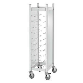 tray trolley AT1000-GN with sidewalls  | 530 x 325 mm  H 1675 mm product photo  S