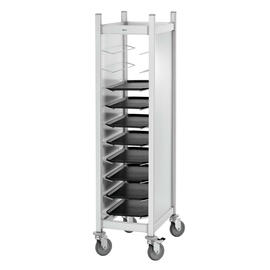 tray trolley AT1000-GN with sidewalls  | 530 x 325 mm  H 1675 mm product photo  S