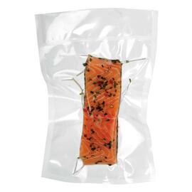 300311 Vakuumier-Beutel K1,2 L, für Kammer-Vakuumiergeräte, glatt, 4-lagig, kochfest bis 120°C, Sous-Vide geeignet, lebensmittelecht, frei von Weichmachern, geschmacks- und geruchsneutral, 100 Beutel/Paket, Inhalt: 1,2 Ltr., Größe: 160 x 250 mm product photo  S