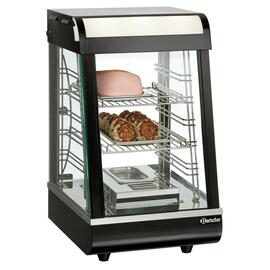 hot counter Deli Compact black 1200 watts 230 volts  L 380 mm  B 465 mm  H 658 mm product photo