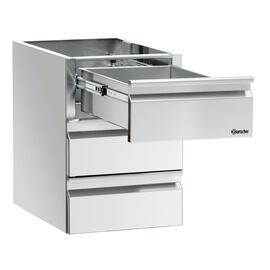 drawer unit with 3 drawers | 400 mm  x 685 mm  H 570 mm product photo