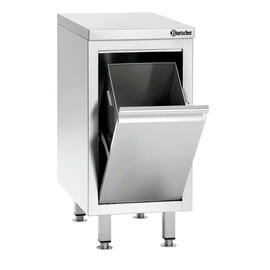 litter bin cabinet 700A1 340 mm x 700 mm H 850 mm | 1 drawer inner container product photo