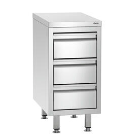 drawer cabinet 700S3 400 mm  x 700 mm  H 850 mm with 3 drawers product photo