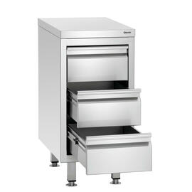 drawer cabinet 700S3 400 mm  x 700 mm  H 850 mm with 3 drawers product photo  S