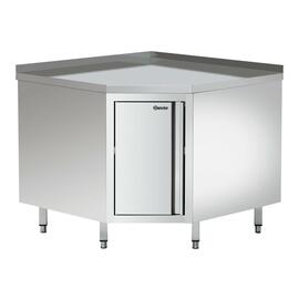 corner cabinet 1000 mm  x 1000 mm  H 850 mm with wing door | upstand product photo  S