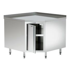 corner cabinet 1000 mm  x 1000 mm  H 850 mm with wing door | upstand product photo