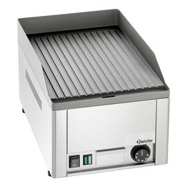 electric griddle plate GDP 320E • Surface steel • grooved | 230 volts 3 kW product photo  S