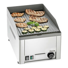 electric griddle plate GDP 320E • Surface steel • grooved | 230 volts 3 kW product photo