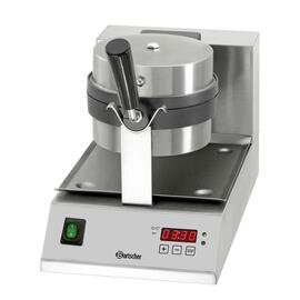 waffle iron DELUXE  | wafer size Ø 170 x h 35 mm  | 1000 watts 230 volts product photo