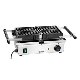 waffle iron Deluxe II  | wafer size 165 x 100 x h 25 mm  | 1500 watts 230 volts product photo