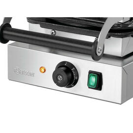waffle iron 1HW211 | waffle size Ø 210 x H 16 mm | 4400 watts 230 volts product photo  S