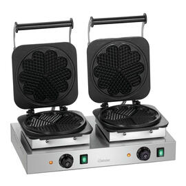 waffle iron 2HW211 | waffle size Ø 210 x H 16 mm | 4400 watts 230 volts product photo  S