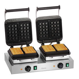 waffle iron | waffle size 160 x 100 x H 32 mm | 4400 watts 230 volts product photo