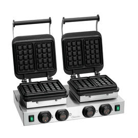 waffle iron MDI 2BW160-101 | Brussels | 2 x 230 volts 4400 watts product photo  S