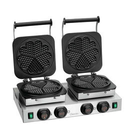 waffle iron MDI 2HW211 | heart | 2 x 230 volts 4400 watts product photo  S