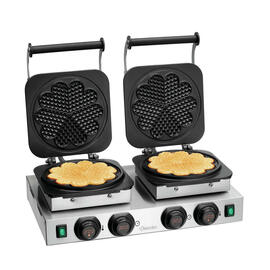 waffle iron MDI 2HW211 | heart | 2 x 230 volts 4400 watts product photo
