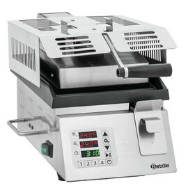 contact grill | 230 volts | Aluminium | smooth product photo  S