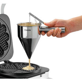 waffle iron MDI 1HW-AL | heart | 230 volts 1800 watts product photo  S