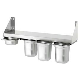 spice rack 1 shelf suitable for container GN 1/6  L 800 mm  B 200 mm product photo