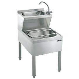 combined handwash & drainage sink floor model cladded  | 510 mm  x 700 mm  H 850 mm product photo