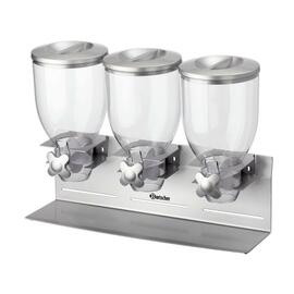 cereal dispenser 3 x 3.5 ltr  L 540 mm  H 395 mm product photo  S