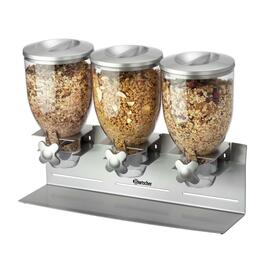 cereal dispenser 3 x 3.5 ltr  L 540 mm  H 395 mm product photo
