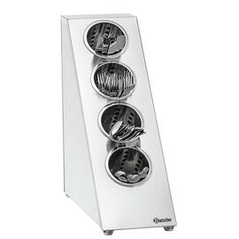 cutlery container 4 compartments L 180 mm H 475 mm product photo