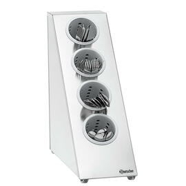 cutlery container 4 compartments L 180 mm H 475 mm product photo  S