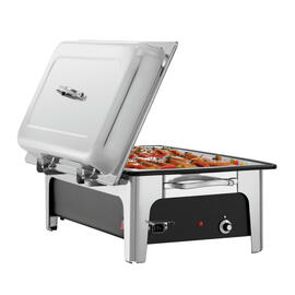 electric chafing dish GN 1/1 removable lid 230 volts 2200 watts  L 636 mm  H 287 mm product photo  S