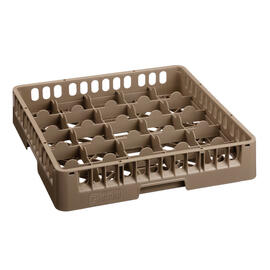 dish basket brown 500 x 500 mm  H 100 mm | 25 compartments 89 x 89 mm  H 83 mm product photo
