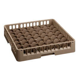 dish basket brown 500 x 500 mm  H 100 mm | 49 compartments 62 x 62 mm  H 83 mm product photo