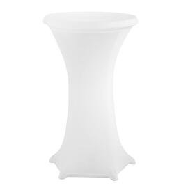 bar table slipcover set 700 chair cover | table slipcover white product photo