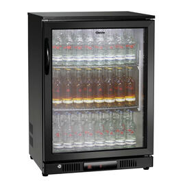 bar fridge 124L black | static cooling product photo