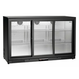 bar fridge 270L black | static cooling product photo  S
